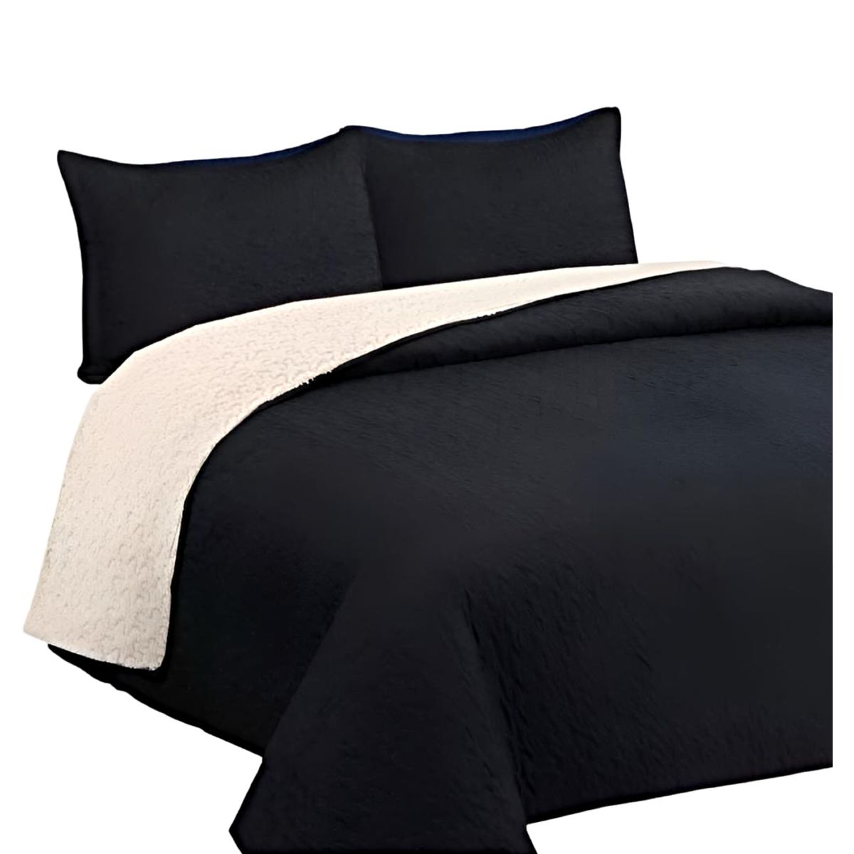 GENERICO - CUBRECAMA QUILT CON SHERPA 2 PLAZAS Y28