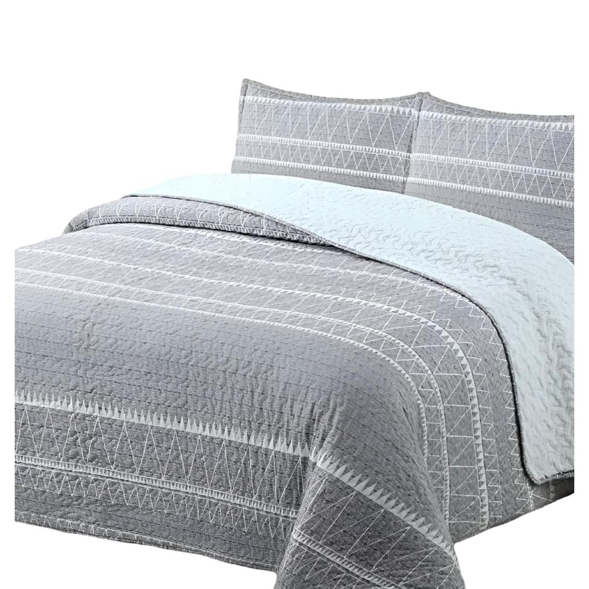 GENERICO - CUBRECAMA QUILT CON  SHERPA KING P28