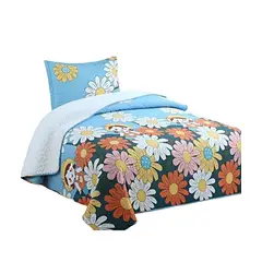 GENERICO - CUBRECAMA QUILT CON SHERPA PLAZA Y MEDIA H20