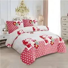 GENERICO - Cobertor Plush Con Chiporro 1.5 Plaza Infantil Gata Niñas + Funda