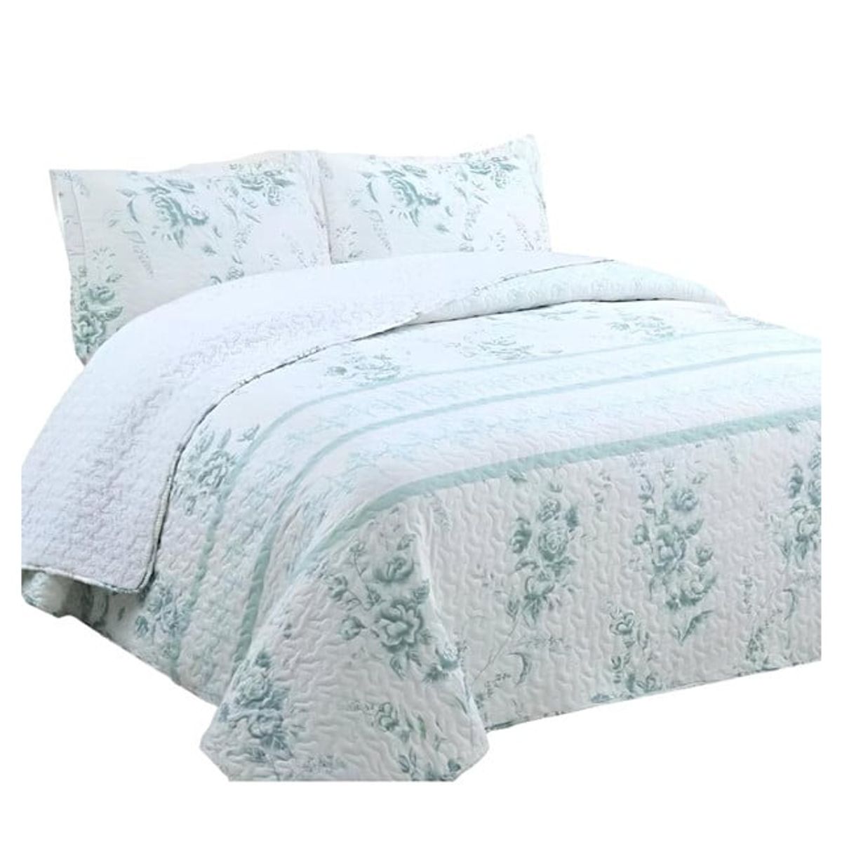 GENERICO - CUBRECAMA QUILT CON SHERPA 2 PLAZAS Y10