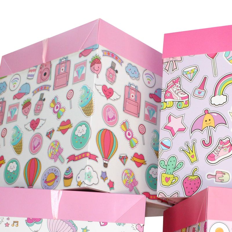 GENERICO - CAJA PLEGABLE NIA GIGANTE 30X30 CM X12 UNI