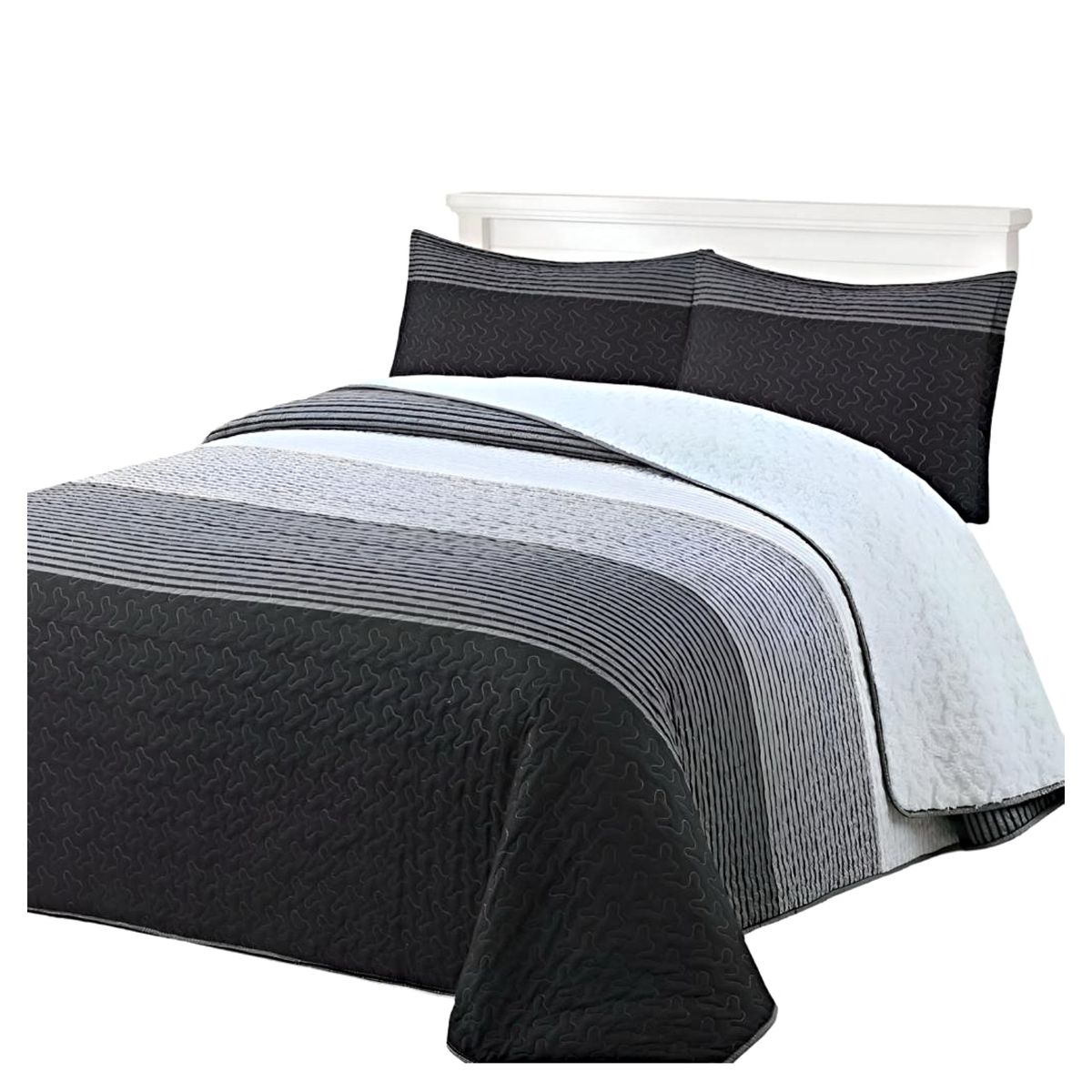 GENERICO - CUBRECAMA QUILT CON  SHERPA KING P29