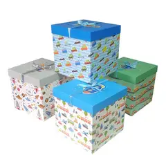GENERICO - CAJA PLEGABLE NI?O GIGANTE 30X30 CM X12 UNI