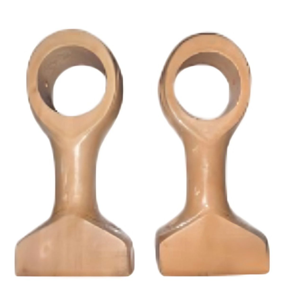 OEM - Soporte de barra de cortina de madera