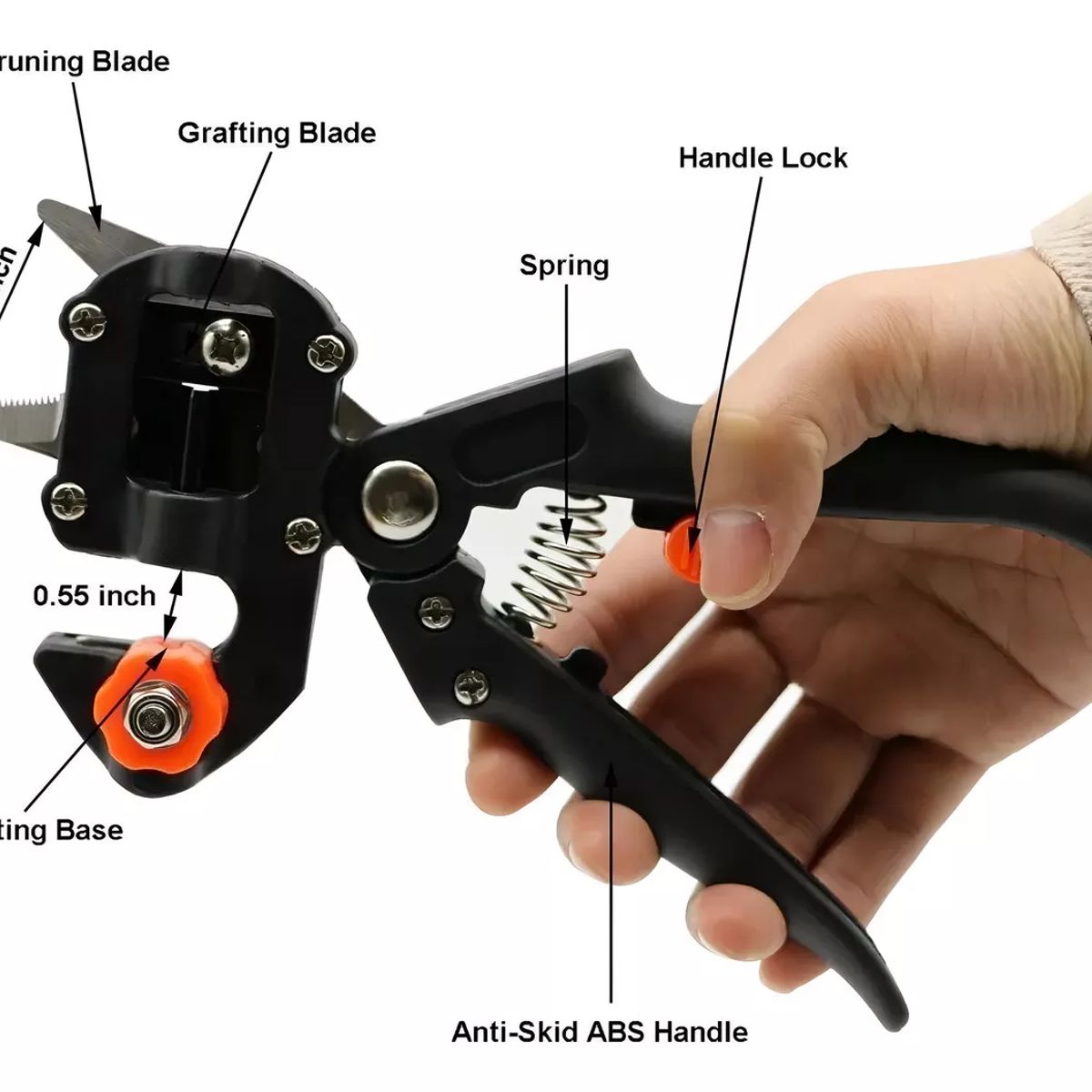 GENERICO - Tijera Para Injerto Y Podar Plantas Profesional.