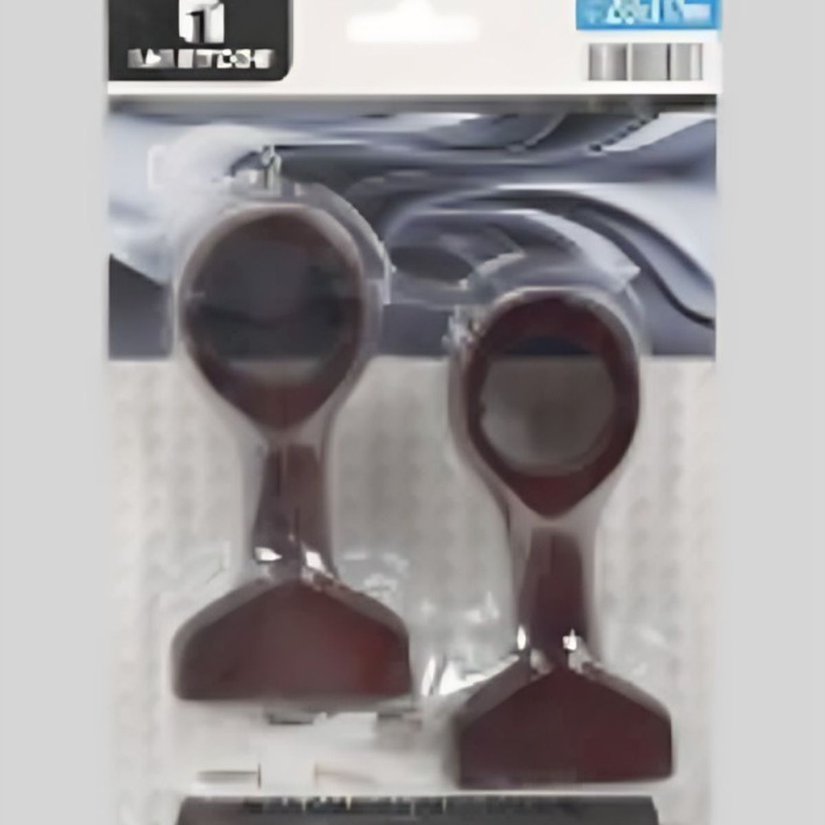 OEM - Barra de cortina de madera  rosca 28mm