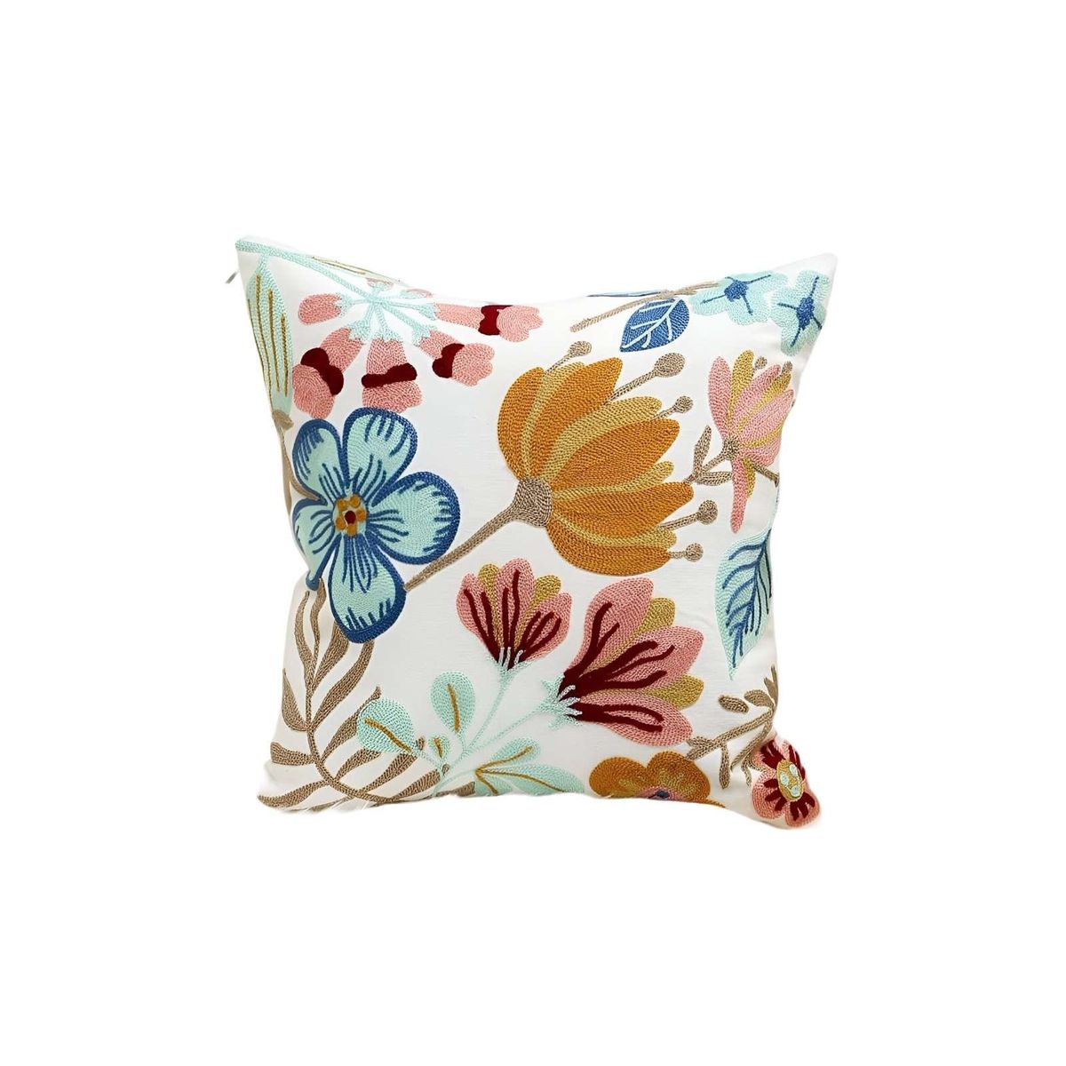 GENERICO - SET DE 4 FUNDAS BORDADAS 45x45 C8