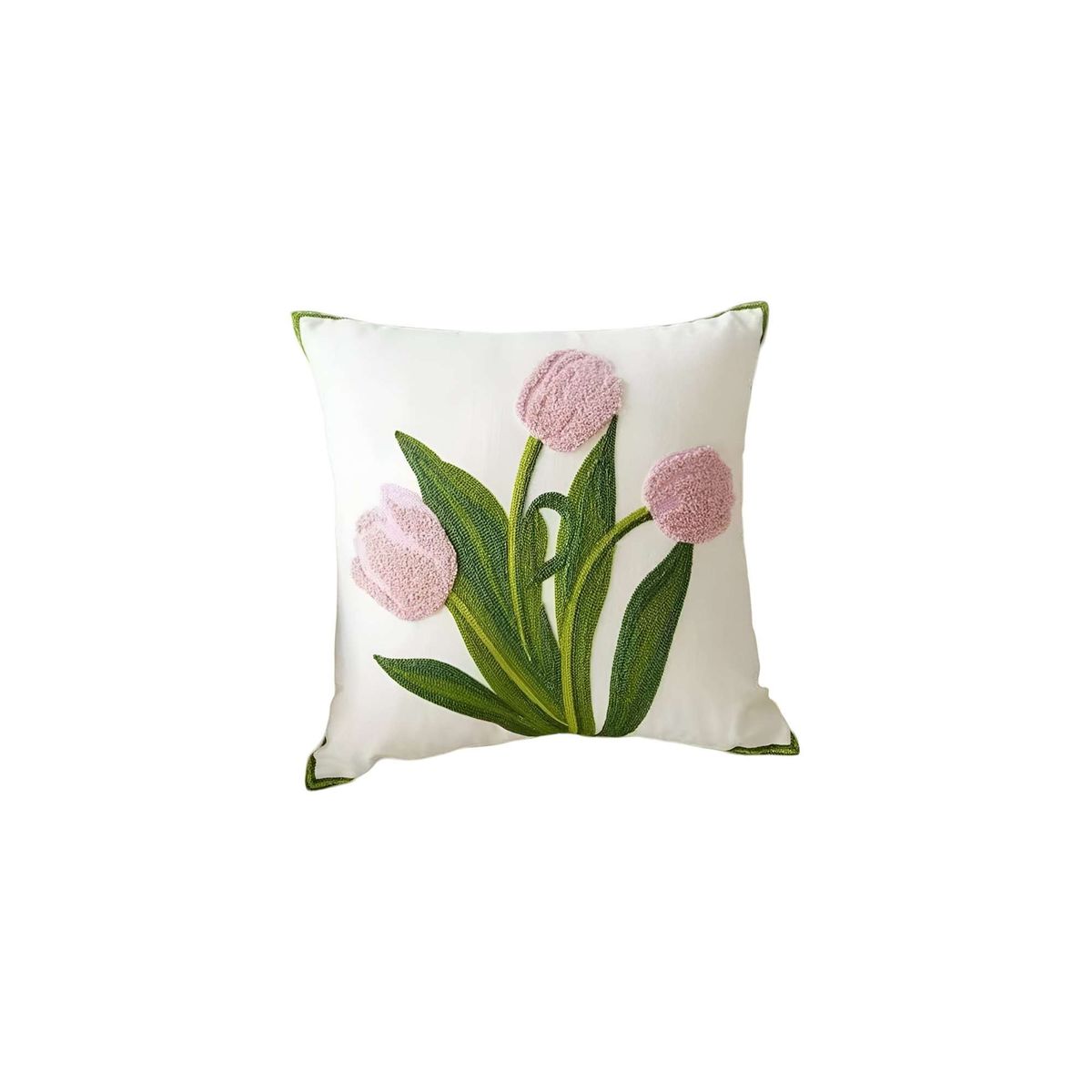 GENERICO - SET DE 4 FUNDAS BORDADAS 45x45 C21