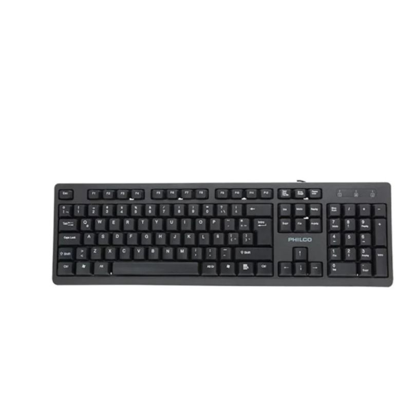 PHILCO - TECLADO ALÁMBRICO SPK6234 NEGRO PHILCO 