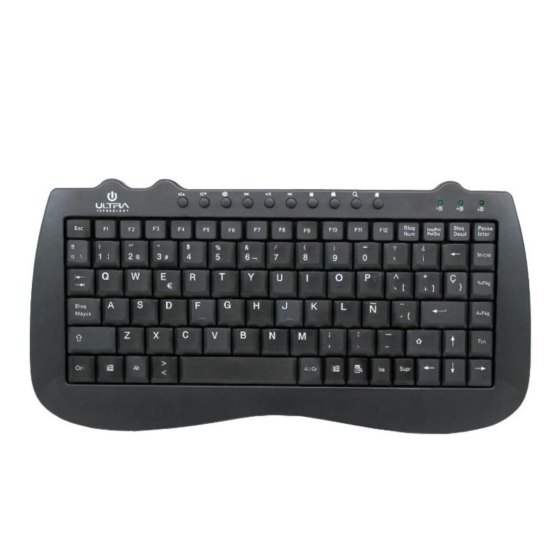ULTRA - MINI TECLADO MULTIMEDIA USB ULTRA