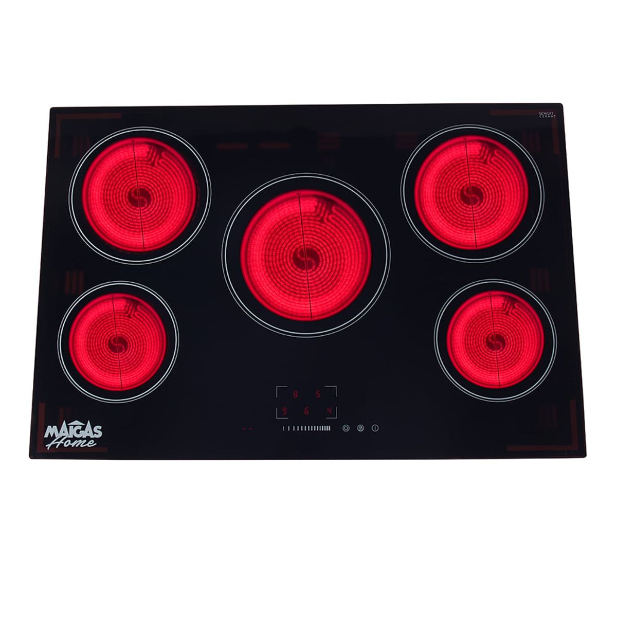 MAIGAS - Encimera Vitroceramica Maigas 5 Quemadores