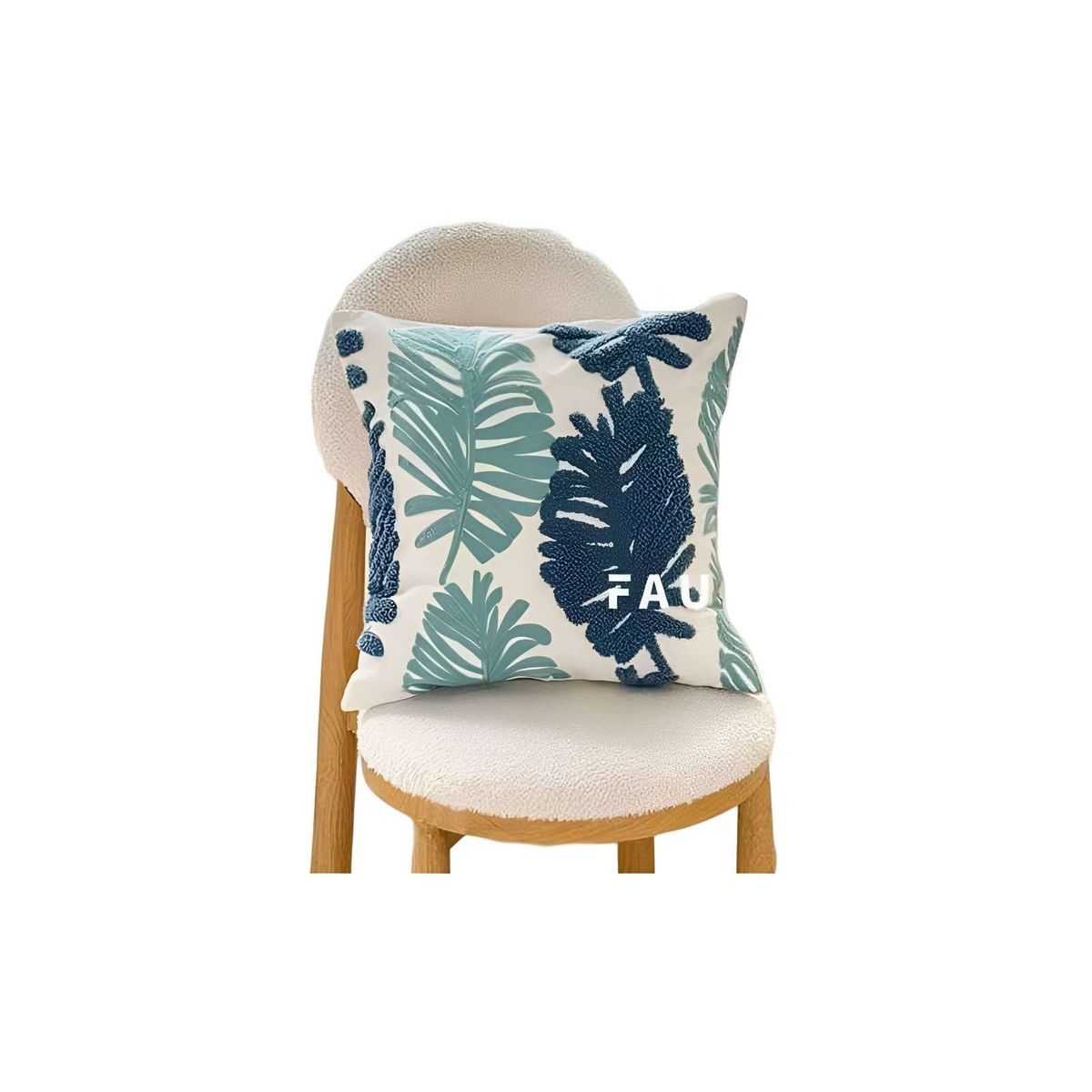 GENERICO - SET DE 6 FUNDAS BORDADAS 45x45 C46