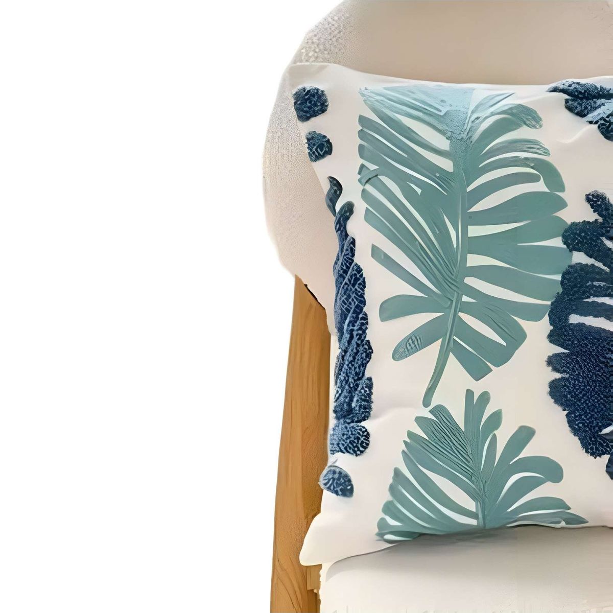 GENERICO - SET DE 6 FUNDAS BORDADAS 45x45 C46