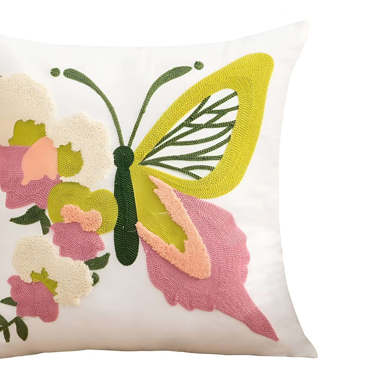 GENERICO - SET DE 6 FUNDAS BORDADAS 45x45 C64