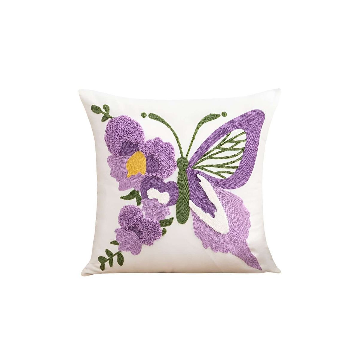 GENERICO - SET DE 6 FUNDAS BORDADAS 45x45 C68