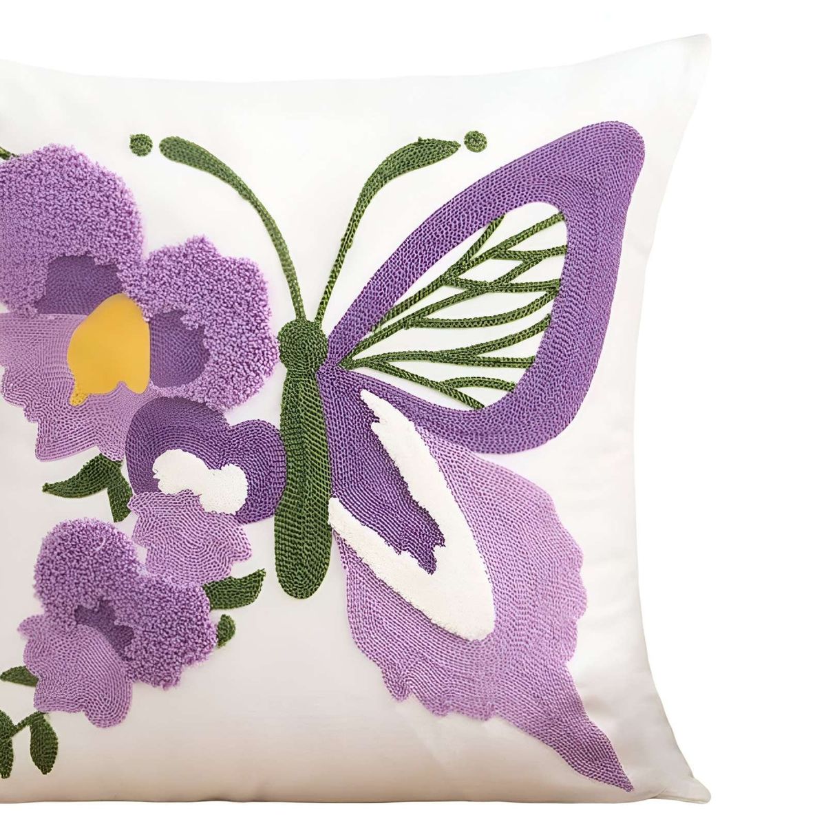 GENERICO - SET DE 6 FUNDAS BORDADAS 45x45 C68