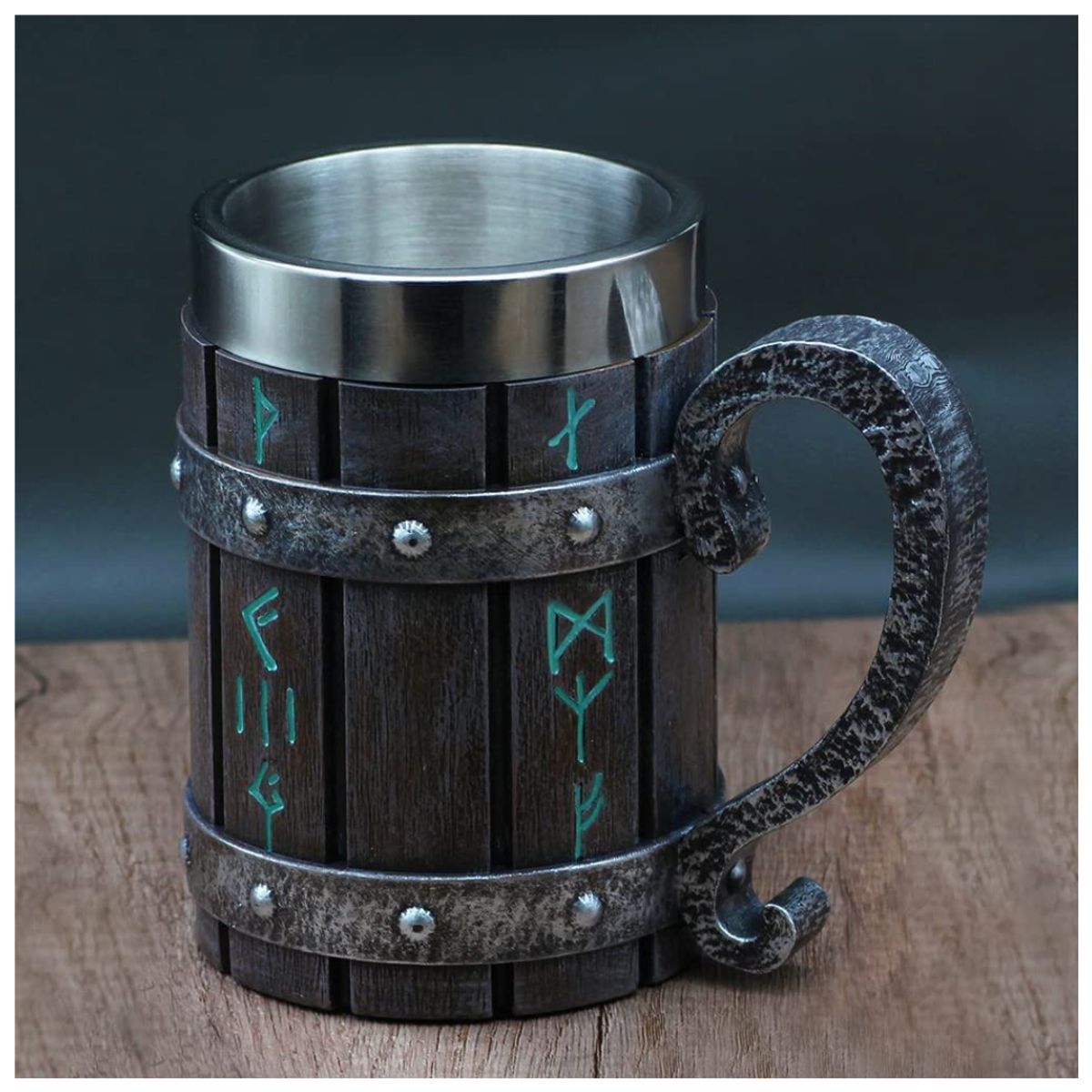 GENERICO - Jarra Vikinga Con Runas