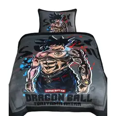 GENERICO - CUBRECAMA DE INVIERNO CON CHIPORRO NIÑO DRAGOON BALL