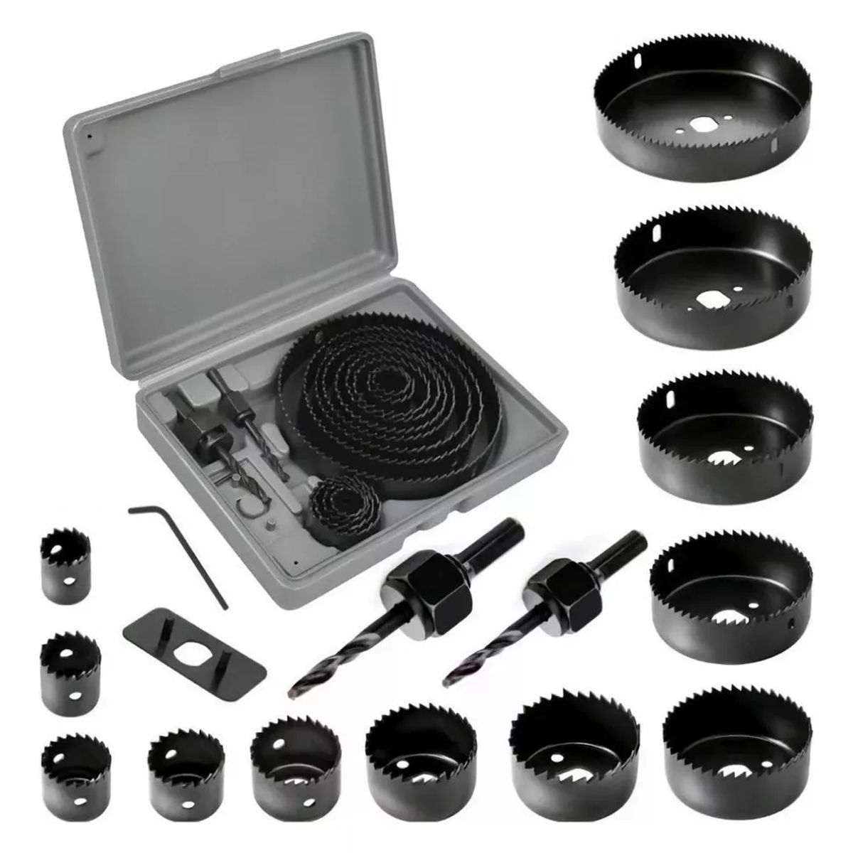 GENERICO - Juego Sierras Copa 16 Piezas