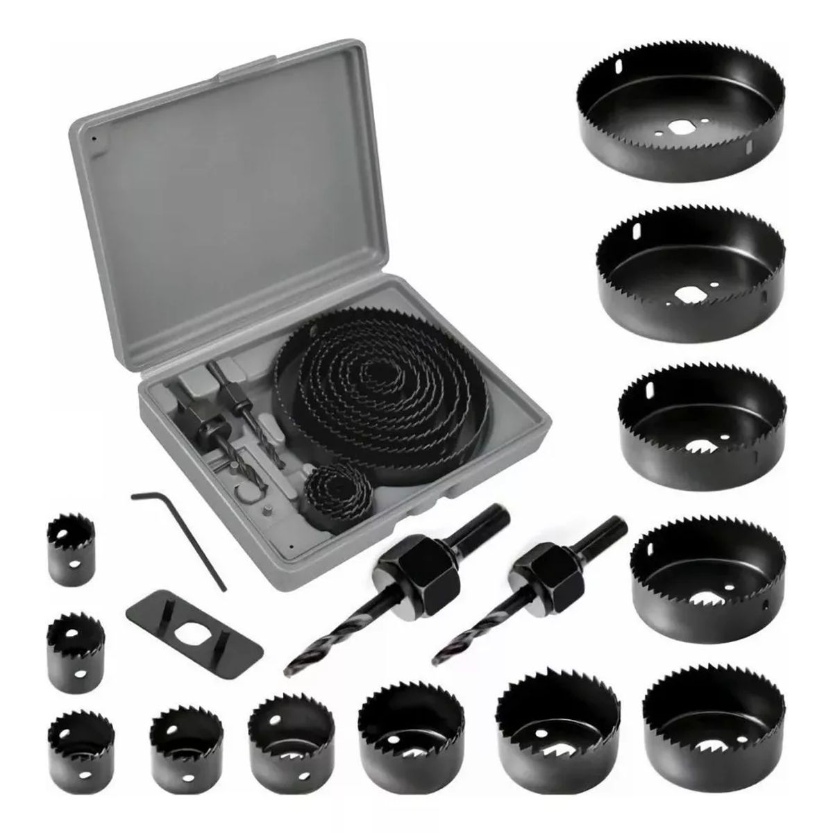 GENERICO - Juego Sierras Copa 16 Piezas