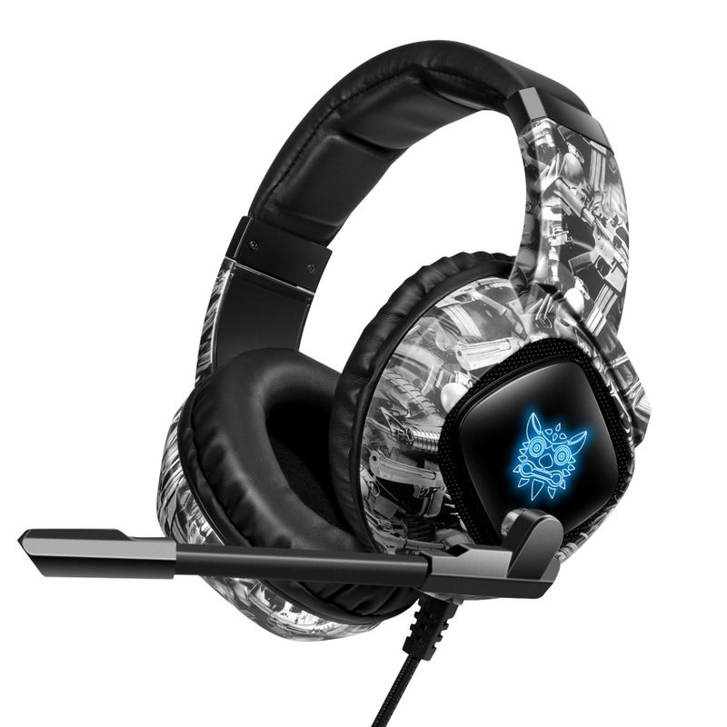 ONIKUMA - Audífonos Gamer Inalámbricos Onikuma K19 -Gris