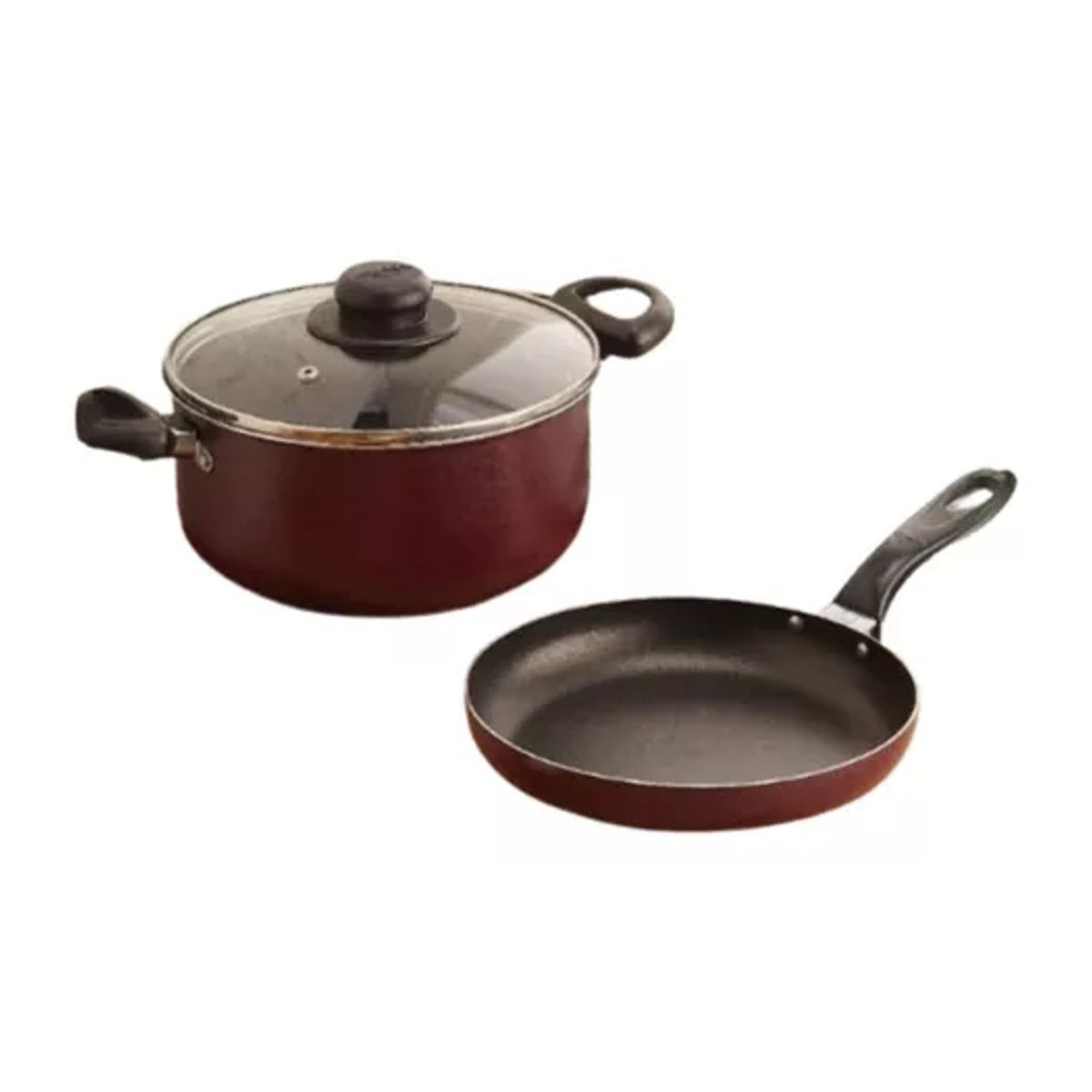 GENERICO - JUEGO DE 3 UTENSILIOS DE COCINA ANTIADHERENTES SARTEN Y OLLA