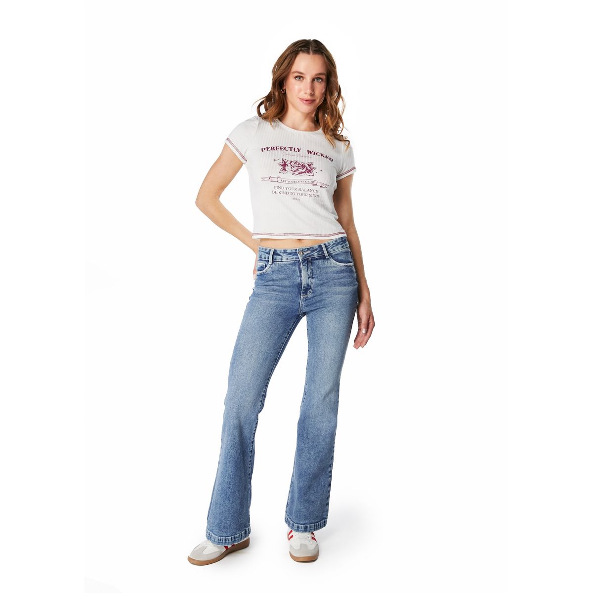 EFESIS - POLERA ROSSE REGULAR HILO CONTRATONO - Crema