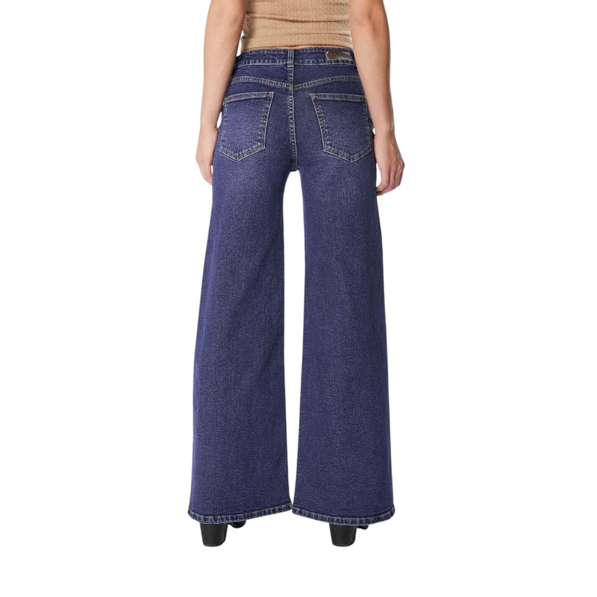 EFESIS - JEANS GAMO WIDE REBECCA - Azul