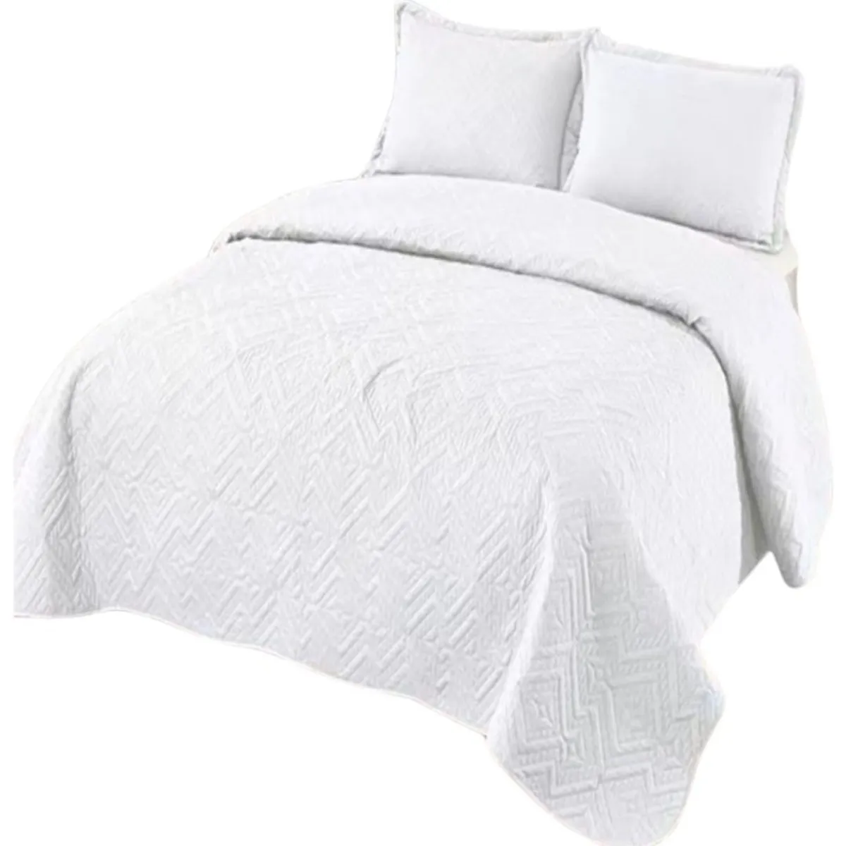 GENERICO - CUBRECAMAS DE VERANO QUILT 2 PLAZA