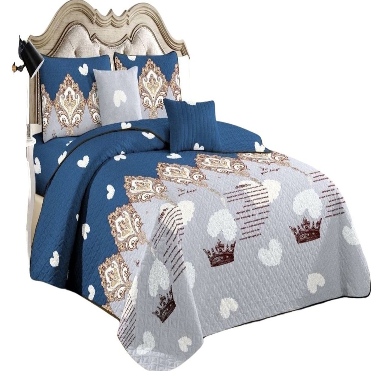 GENERICO - CUBRECAMAS DE VERANO QUILT 2 PLAZA