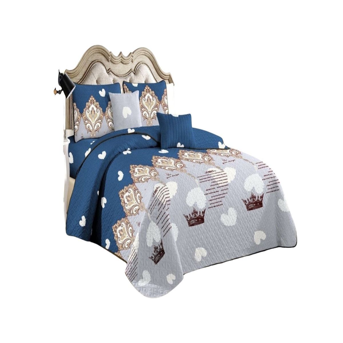 GENERICO - CUBRECAMAS DE VERANO QUILT 2 PLAZA