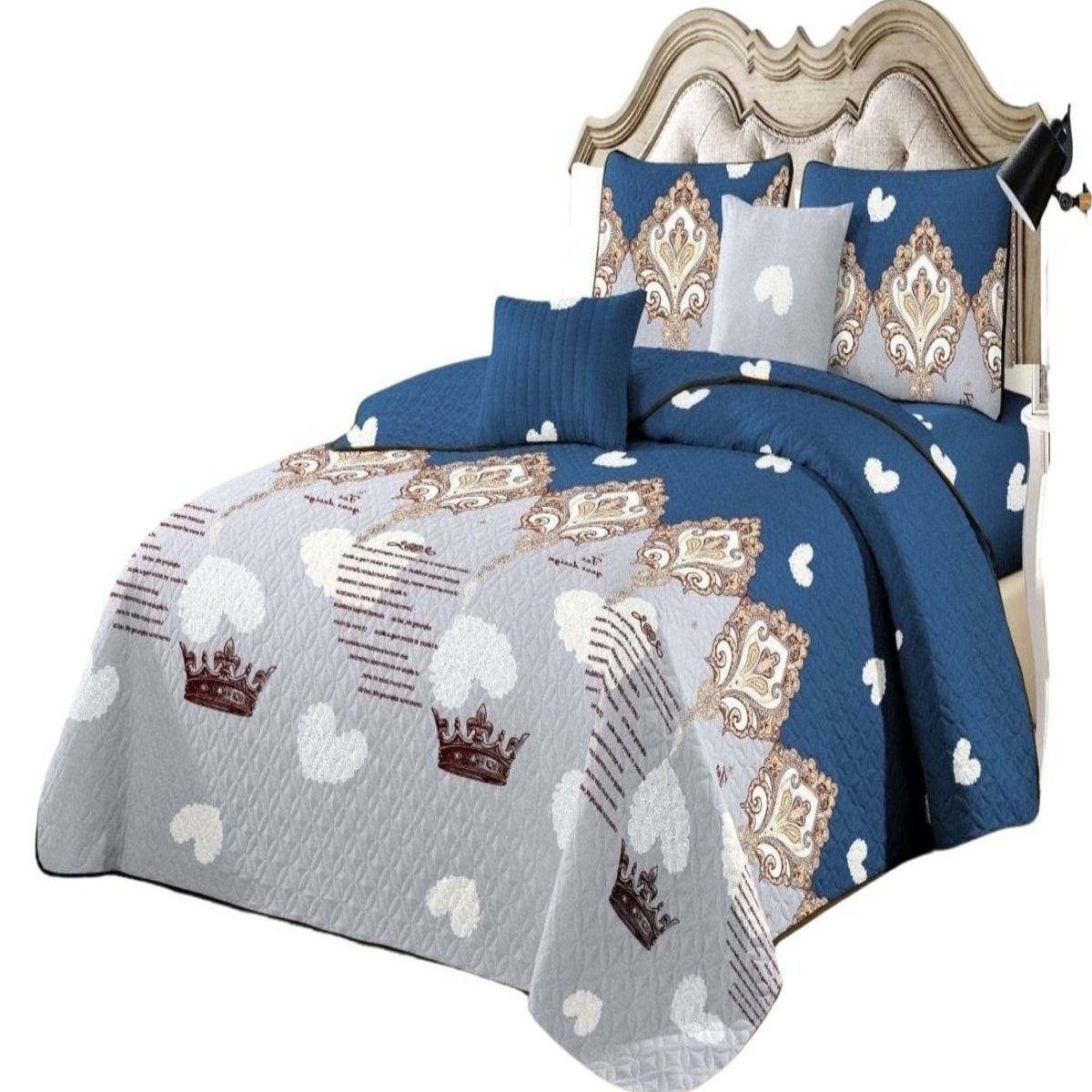 GENERICO - CUBRECAMAS DE VERANO QUILT 2 PLAZA