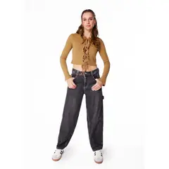 EFESIS - JEANS GOTJA BALLOON C MARTILLERO - Azul