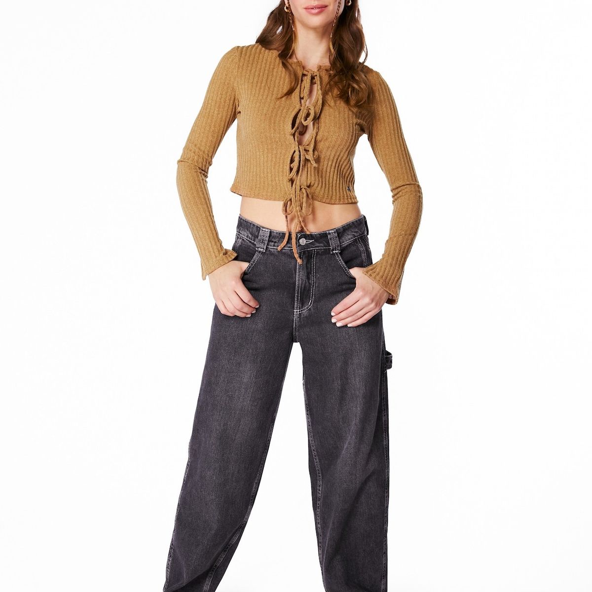 EFESIS - JEANS GOTJA BALLOON C MARTILLERO - Azul