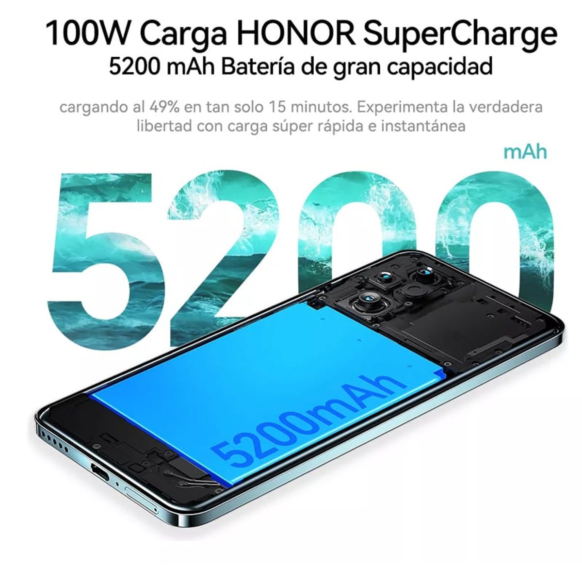 HONOR - Smartphone HONOR 200 12GB 256GB Dual SIM Negro - ELI-NX9