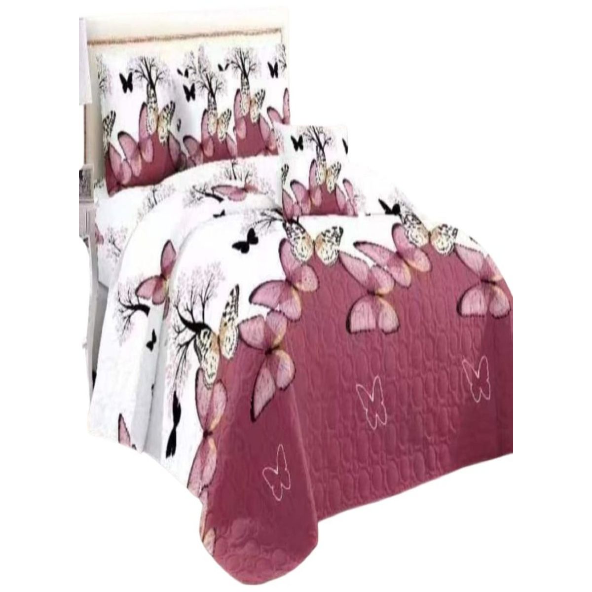 GENERICO - CUBRECAMAS DE VERANO QUILT 2 PLAZA