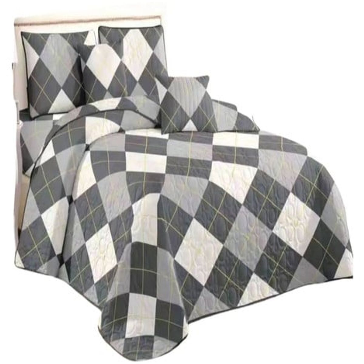 GENERICO - CUBRECAMAS DE VERANO QUILT 2 PLAZA