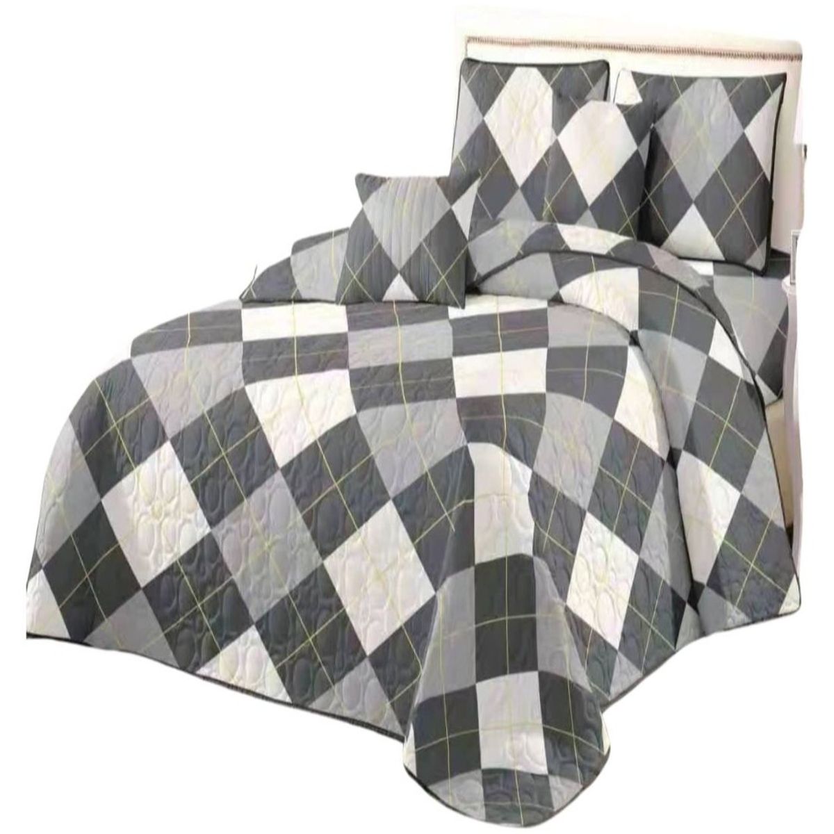 GENERICO - CUBRECAMAS DE VERANO QUILT 2 PLAZA
