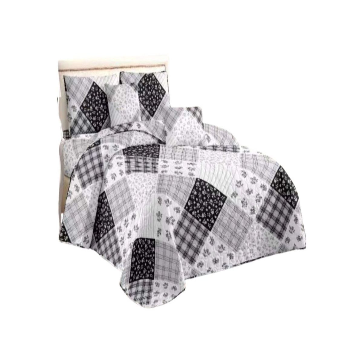 GENERICO - CUBRECAMAS DE VERANO QUILT SUPER KING