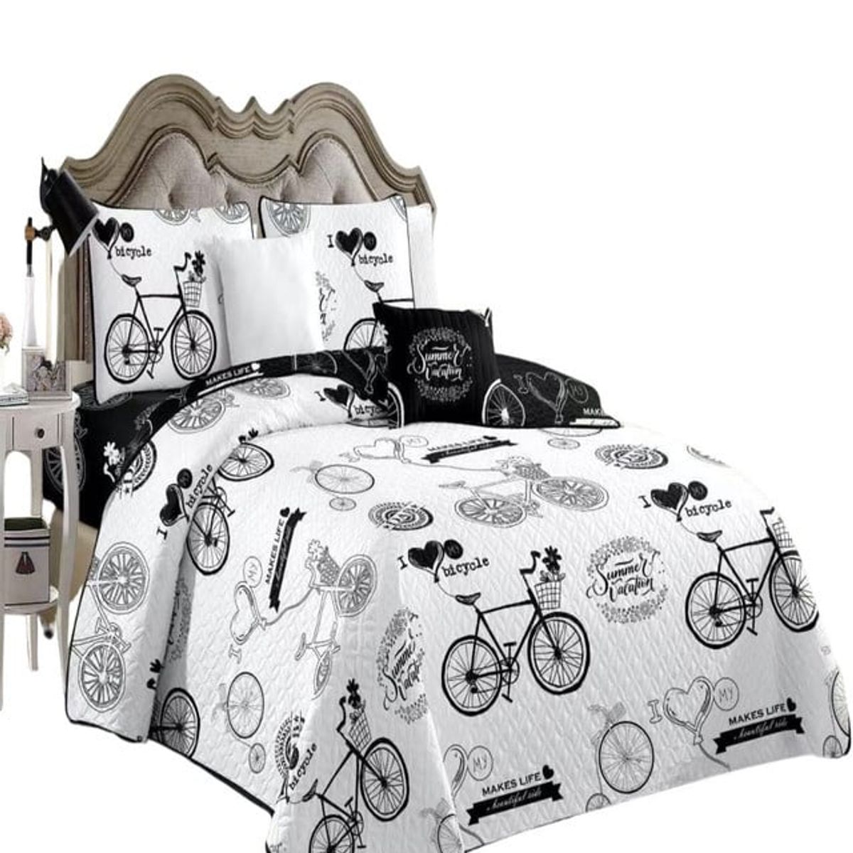 GENERICO - CUBRECAMAS DE VERANO QUILT SUPER KING