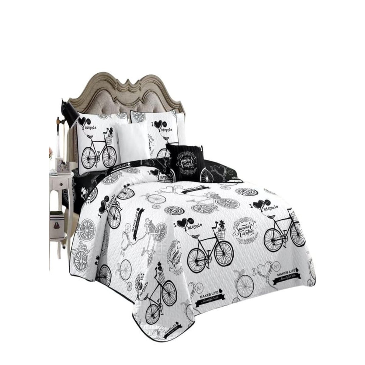 GENERICO - CUBRECAMAS DE VERANO QUILT SUPER KING