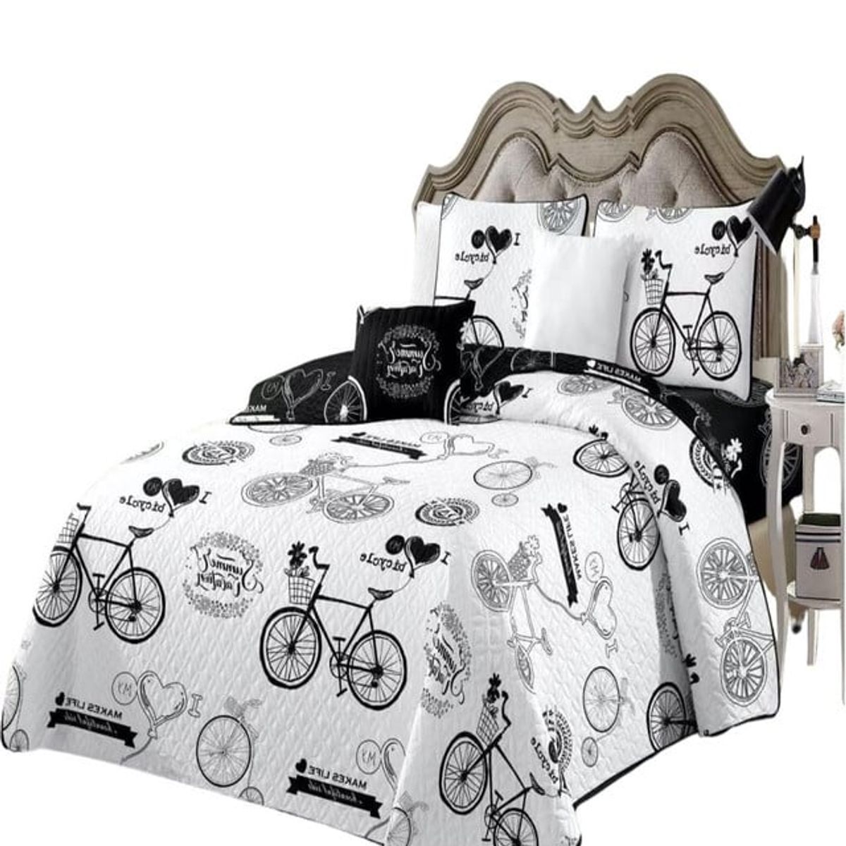 GENERICO - CUBRECAMAS DE VERANO QUILT SUPER KING