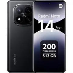 XIAOMI - Redmi Note 14 Pro+ 5G 12GB 512GB Dual Sim Negro-24115RA8EG