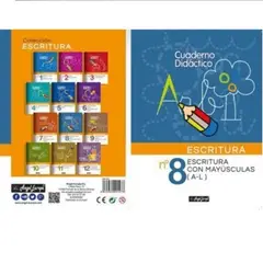 OEM - LIBRO DIDACTICO DE ESCRITURA NO. 8