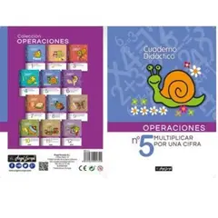 OEM - LIBRO DIDACTICO DE OPERACIONES MULTIPLICAR POR UNA CIFRA NO. 05