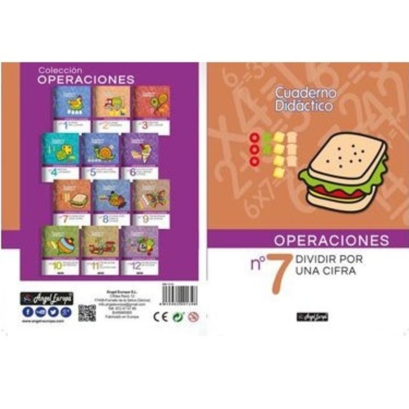OEM - LIBRO DIDACTICO DE OPERACIONES DIVIDIR POR UNA CIFRA NO. 07