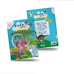 OEM - LIBRO DIVER PINTA PARA COLOREAR DINOSAURIOS