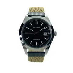VOLKSMOV - RELOJ PULSERA MARCA MODELO URBAN MYTH CORREA CREMA