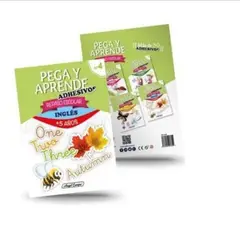 OEM - LIBRO ESCOLAR PEGA Y APRENDE INGLES NO 5